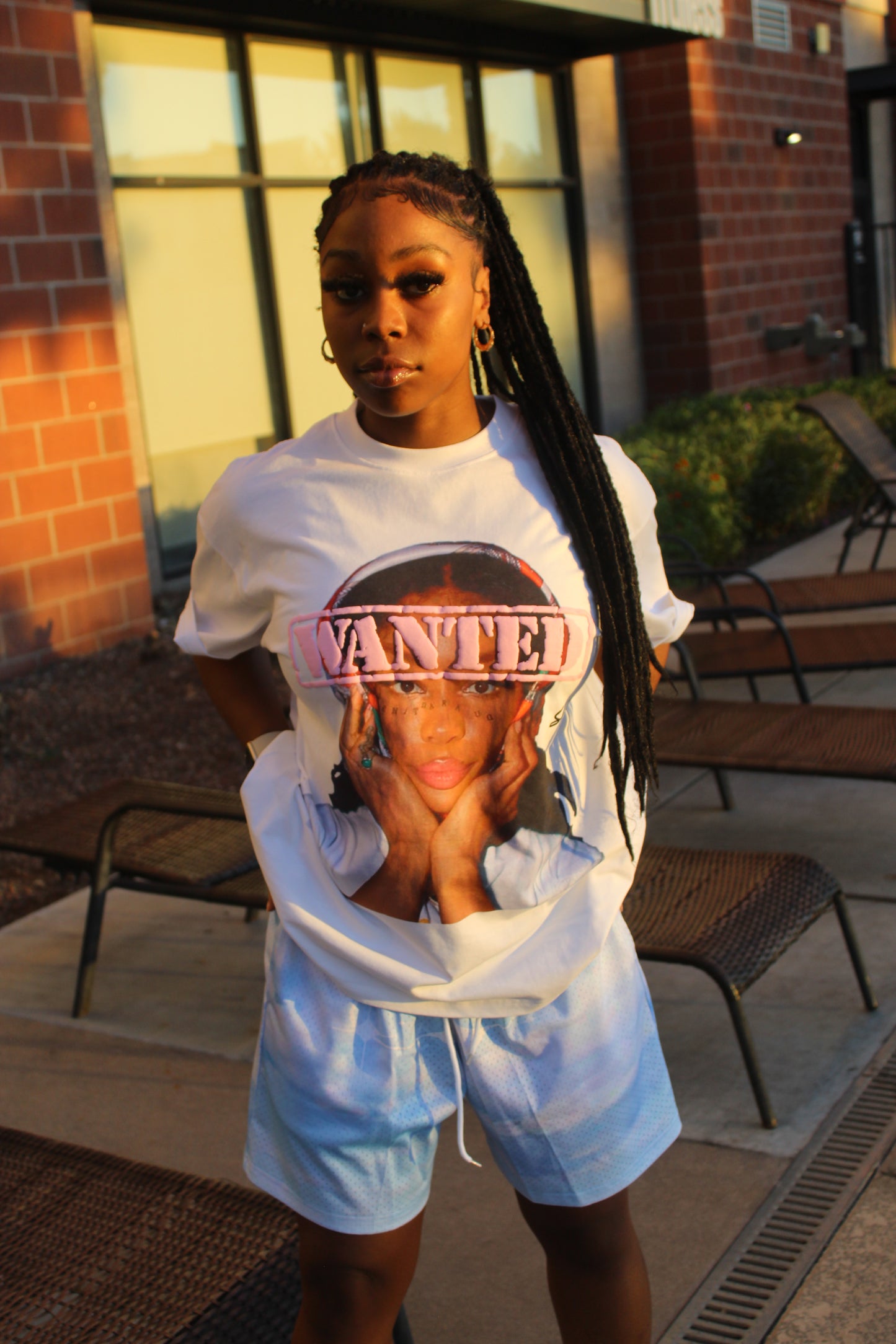 “SZA” Graphic Tee - White