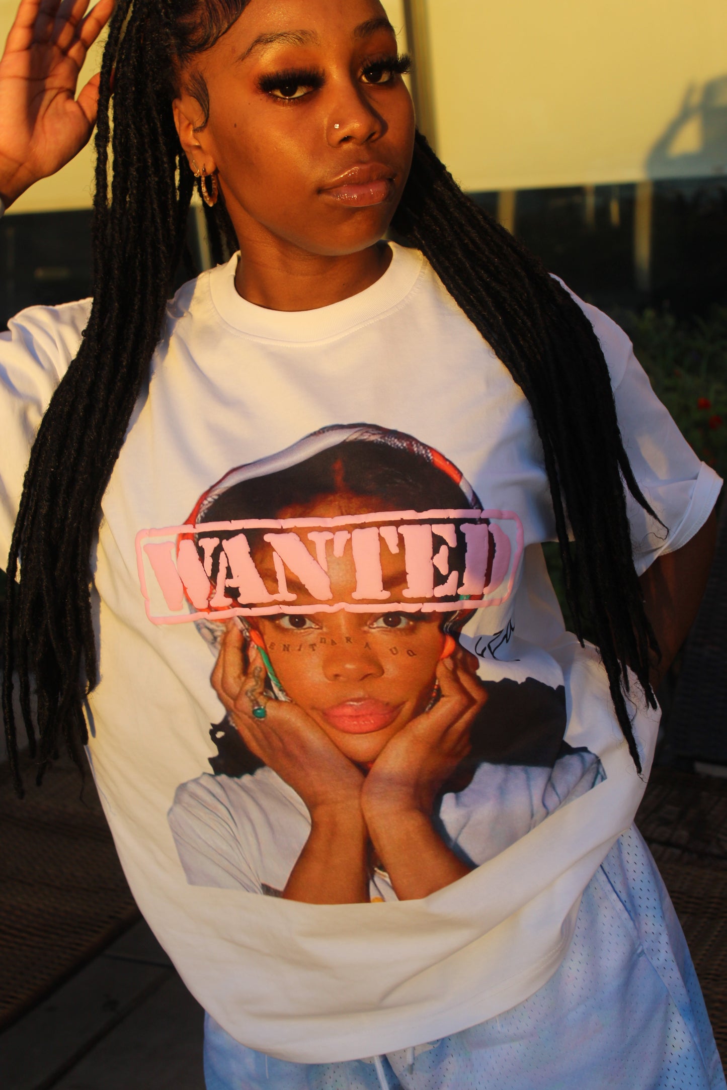 “SZA” Graphic Tee - White